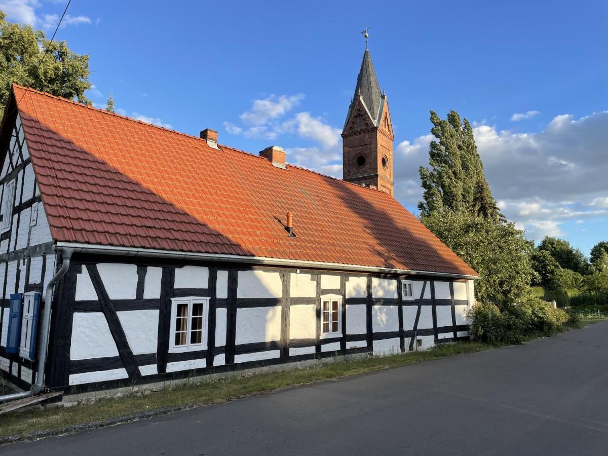 Ferienwohnung Spreewaldhaus am Landgut - Pretschen Markische Heide Exterior foto