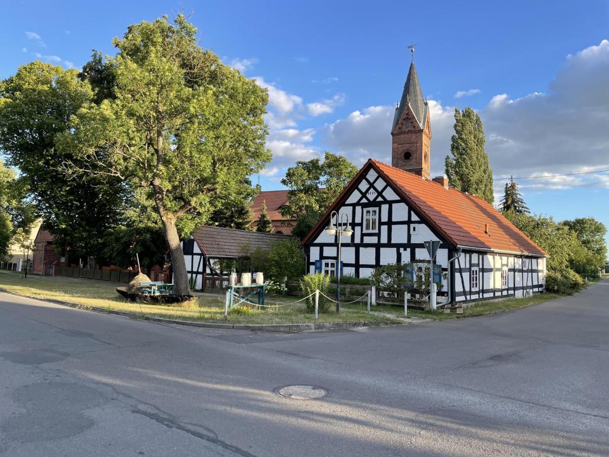 Ferienwohnung Spreewaldhaus am Landgut - Pretschen Markische Heide Exterior foto