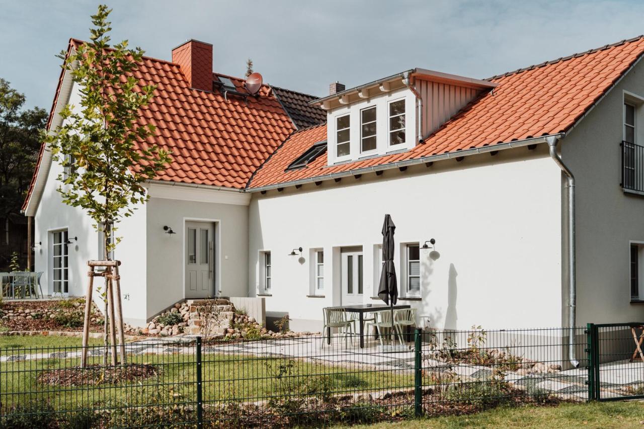 Ferienwohnung Spreewaldhaus am Landgut - Pretschen Markische Heide Exterior foto