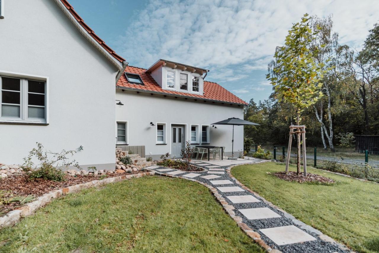 Ferienwohnung Spreewaldhaus am Landgut - Pretschen Markische Heide Exterior foto